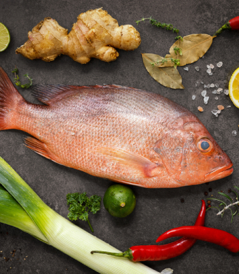 Red Snapper (Medium Curry cut with Head) 1kg